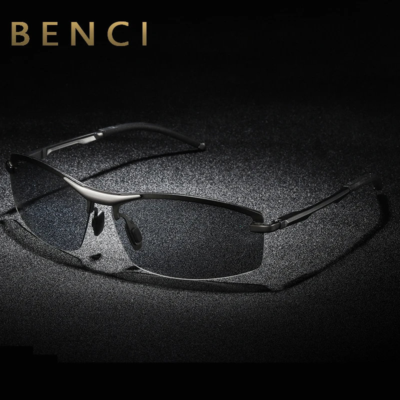 BENCI 2020new luz polarizada decoloración de la uv protección gafas de sol de los hombres de la moda de las gafas de sol, sombrillas de la unidad del controlador 1