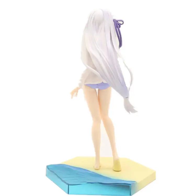 Anime Chica Sexy Figura Juguetes Re : la Vida en un Mundo Diferente De Cero Emilia PVC Figura de Acción Modelo de la Colección de Juguetes de la Muñeca 1