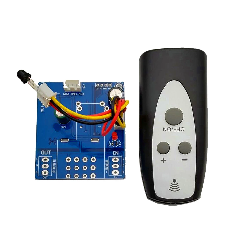 APLS16 Volumen del mando a distancia Ajuste de la Junta Para el Amplificador de Audio del Preamplificador Ajustar Automáticamente El Sonido 1