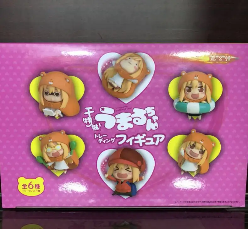 6pieces/set Himouto Umaru-chan Anime de la Figura de Acción de la calidad de los juguetes de la Colección de figuras para los amigos regalos 1