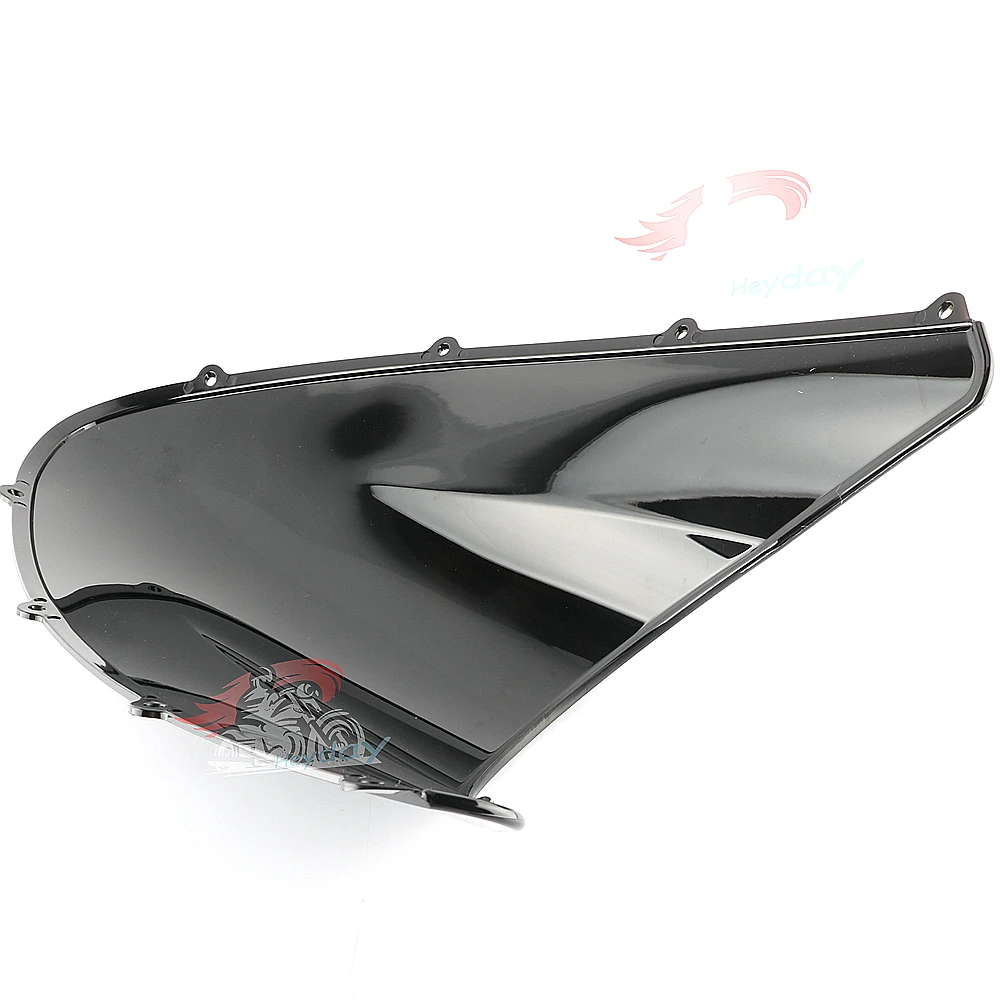 El humo Negro de Doble Burbuja parabrisas Parabrisas para Ducati 848 1098 1198 plástico ABS 1