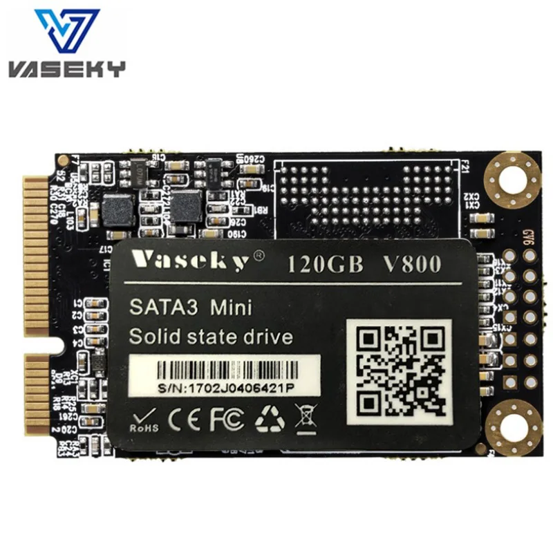 Vaseky Msata SSD de 120GB 240GB de 1,8 Pulgadas Interno de la Unidad de Estado Sólido Ordenador Portátil unidad de Disco Duro SSD Para el ordenador Portátil de 3,5 mm 1