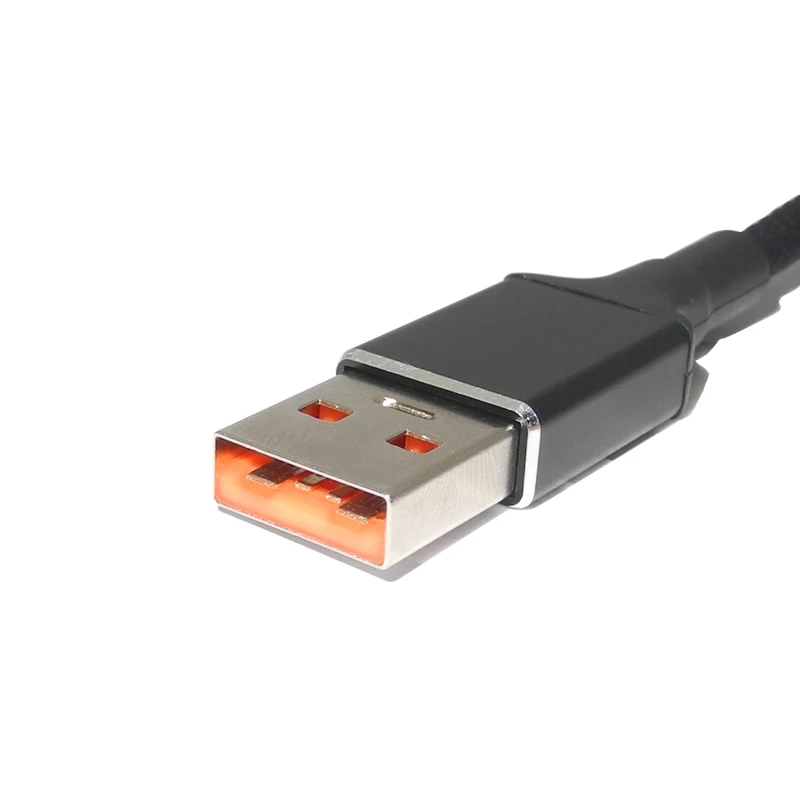USB Cable de Carga de la fuente de Alimentación de Cc del Adaptador de Cable para Lenovo 100-15 B50-10 de YOGA 710 510-14ISK 20V UN 2.25 3.25 UN 65W 4.0*1.7 mm Portátil 1