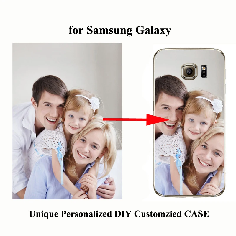 DIY Patrón de Imágenes de Suave Silicona Personalizado caja del Teléfono Para Samsung Galaxy S20 FE S8 S9 S10 A51 A71 S21 Nota 20 8 9 10 Plus Ultra 5G 1
