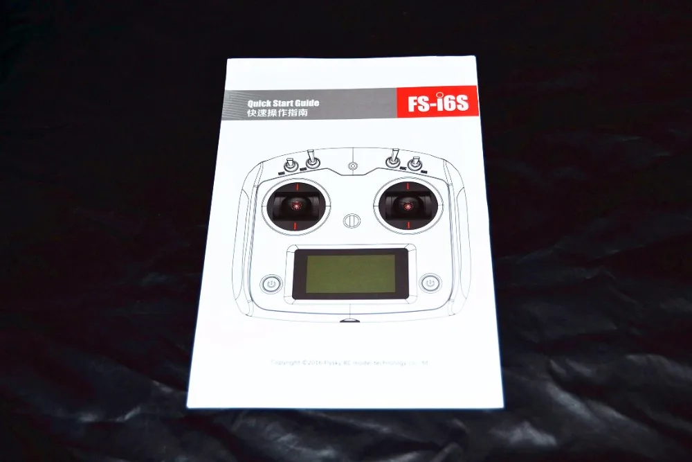 Original Flysky FS i6s 2.4 G 6 canales de Radio Transmisor de mando a distancia con iA6b Receptor para RC Helicóptero teledirigido 1