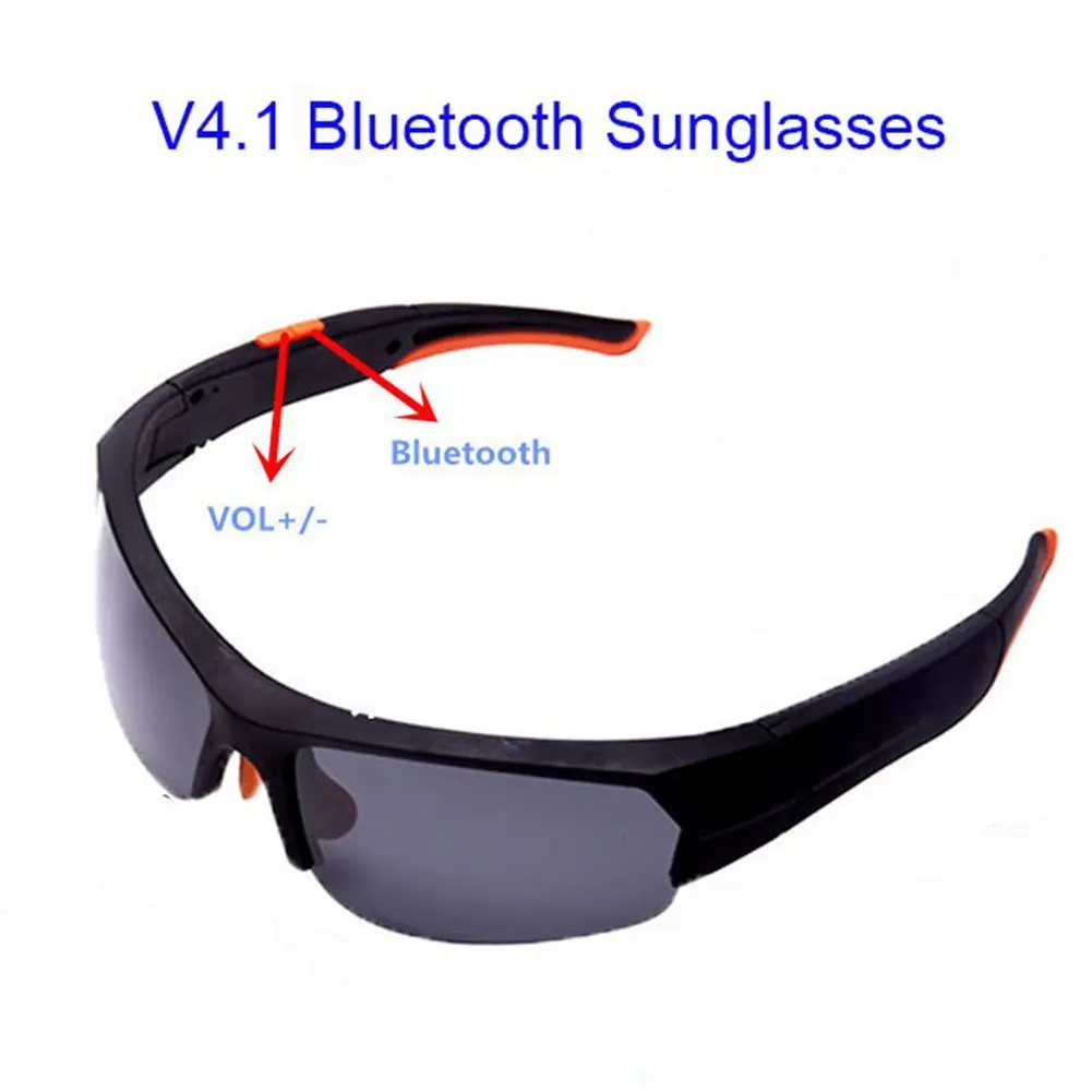 ET Bluetooth de la Cámara de las Gafas de sol de los Auriculares con el Built-in de 16 gb de Memoria de 32 gb HD1080P Bluetooth Reproductor de MP3 de la Foto de la Grabadora de Video de Deportes 1