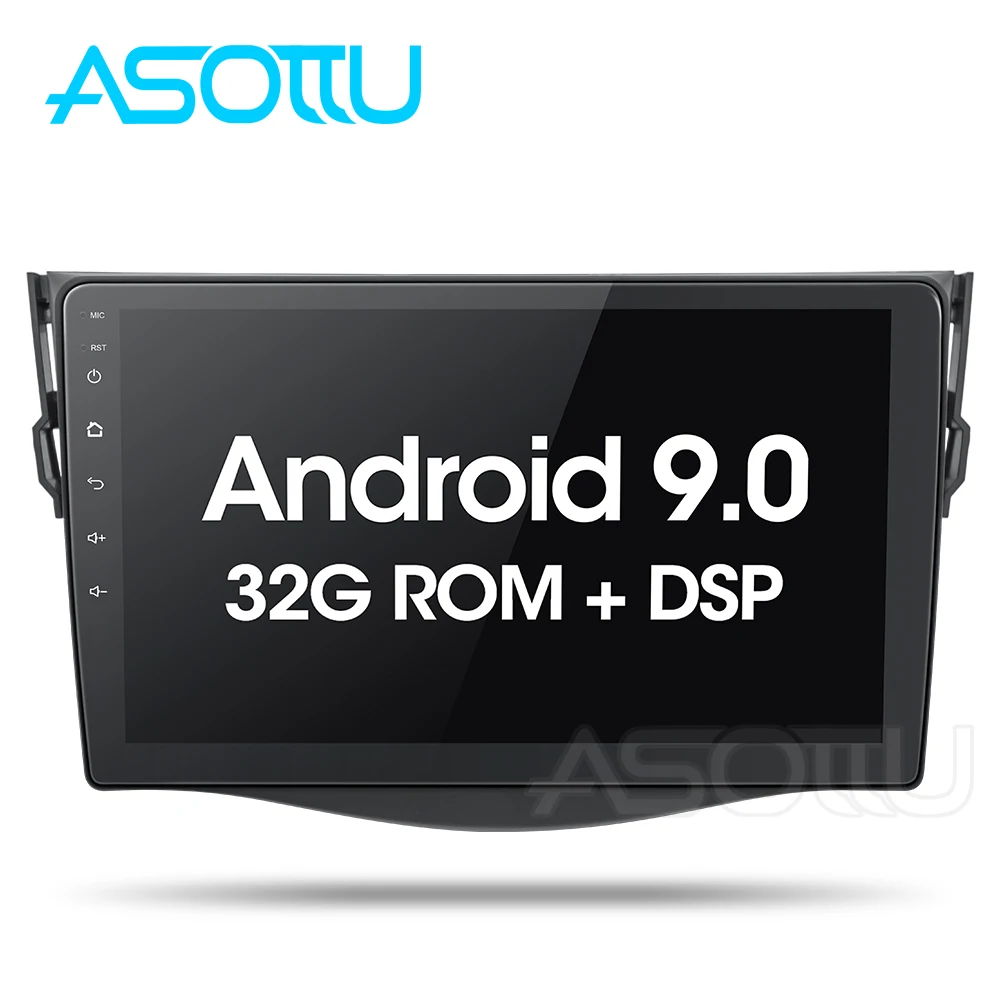 Asottu TO301 Android 9.0 PX30 Coche DVD GPS de Navegación palyer de Coches Reproductor de DVD para toyota rav4 2007 2008 2009 2010 2011 1