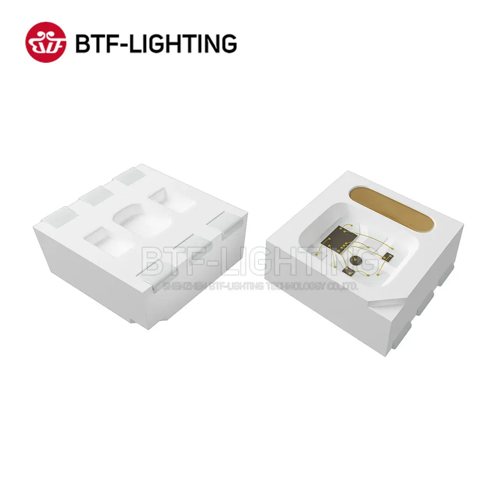 BTF6812MINI LED en Color 4 en 1 Led 1000pcs 3537 SMD Pixeles, Chip de LED de 0.25 W/PCS Individualmente Direccionables a todo Color DC 5V 1