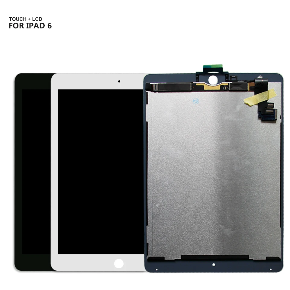 Para el iPad Air 2, iPad 6 ipad6 Air2 A1567 A1566 pantalla lcd Digitalizador de Pantalla Táctil de Montaje de Cristal+Herramientas 1
