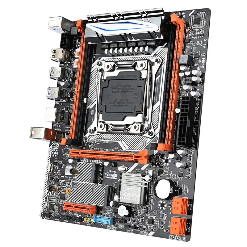 X99 M-H de la placa base conjunto con Xeon E5 2620 V3 LGA2011-3 CPU 4pcs X 8GB =32 GB DDR4 2133MHz memoria USB3.0 SATA3.0 m.2 1