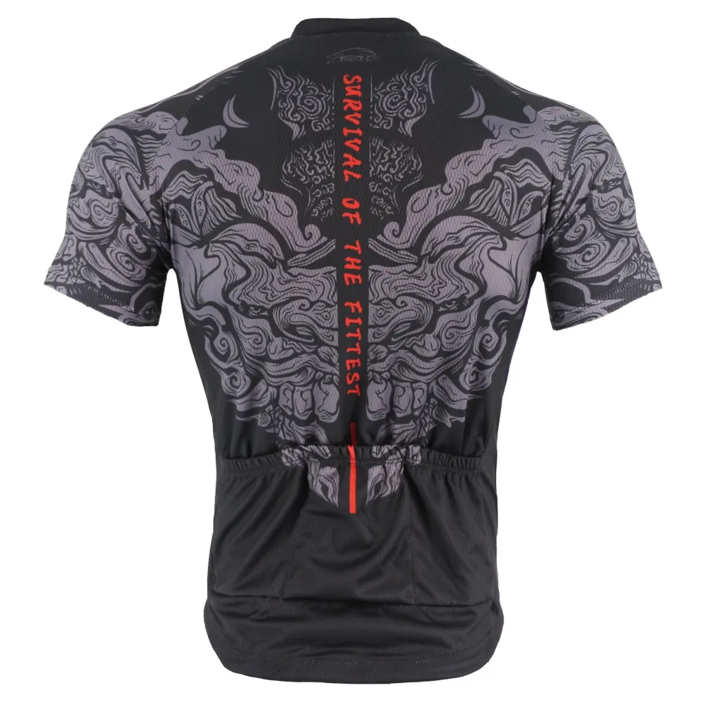 SOTF Negro Simetría de Impresión Transpirable Jersey de Ciclismo en Bicicleta de Carretera Ropa de Bicicleta de Montaña de la Camisa de Jersey de Ciclismo de Manga Corta de los Hombres 1
