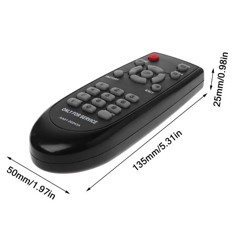 AA81-00243A Control Remoto Contorller de Reemplazo para Samsung Nuevo Menú de Servicio a Modo de TM930 TV Plana 2