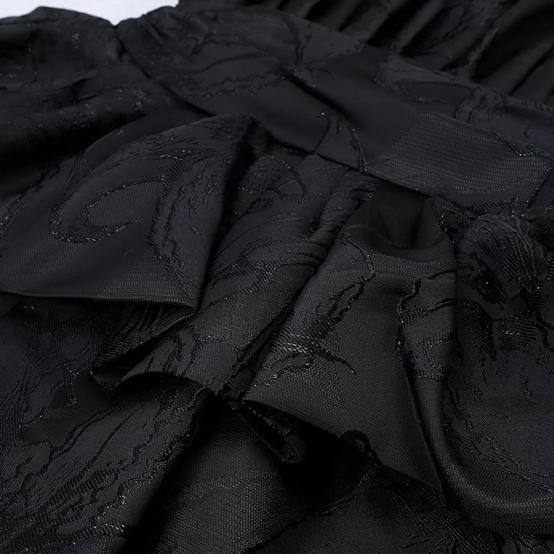 VC Envío Gratis 2020 Negro de Dos Piezas, Conjuntos Sexy vestido de la Colmena de mangas y Falda Bodycon de la Celebridad de la Fiesta de Navidad Traje de Falda 2