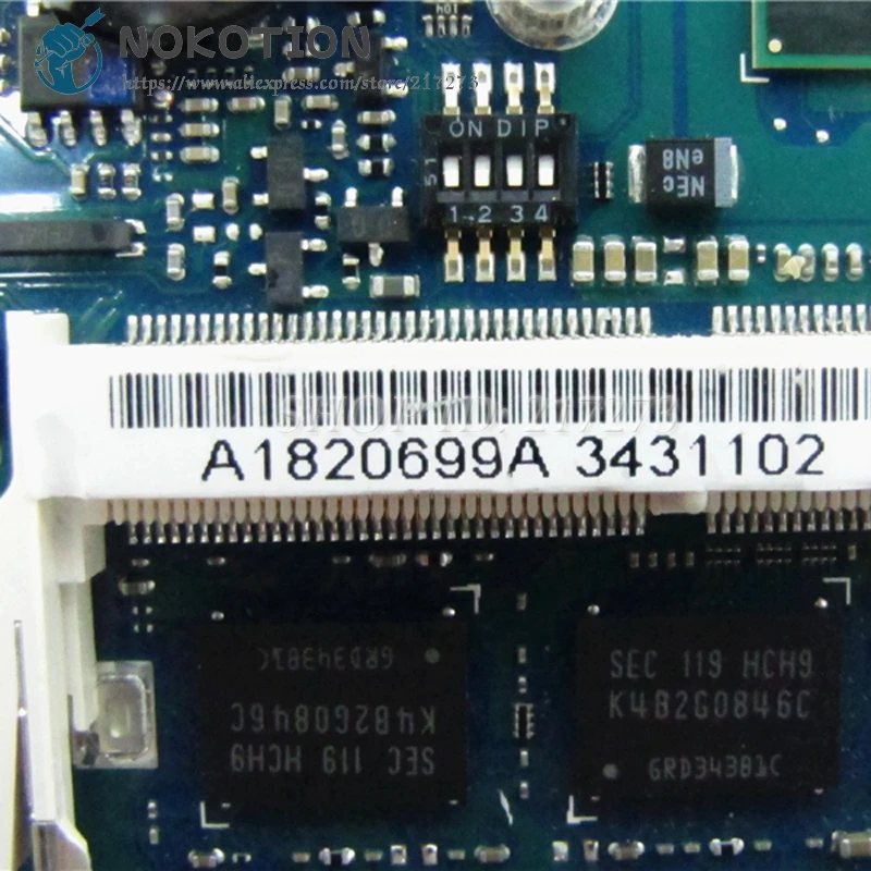 NOKOTION de la Placa base del ordenador Portátil Para Sony Vaio PCG-41218M VPCSB A1820699A MBX-237 1P-0114J00-A011 PRINCIPAL de la JUNTA I3-2310M CPU HD6470M 2