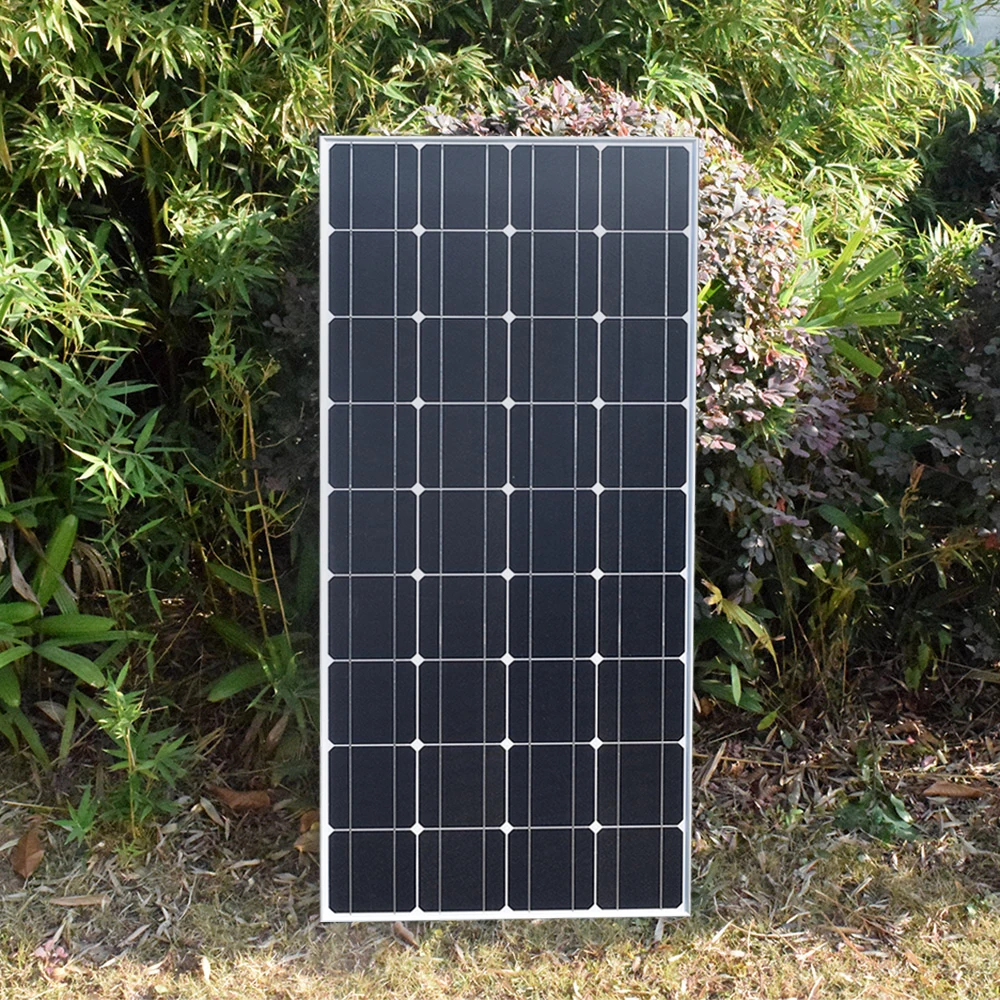 El panel Solar de 1200w cargador de batería de 10 pcs 120W de la Apagado-rejilla de la placa Fotovoltaica para el hogar Caravanas remolques de embarcaciones arroja 2