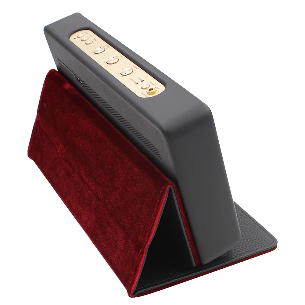 2019 más reciente Plegable Magnética Con la Función de la Succión de Bolsa Protectora Cubierta de la caja para Marshall Stockwell Portátil Altavoz Bluetooth 2