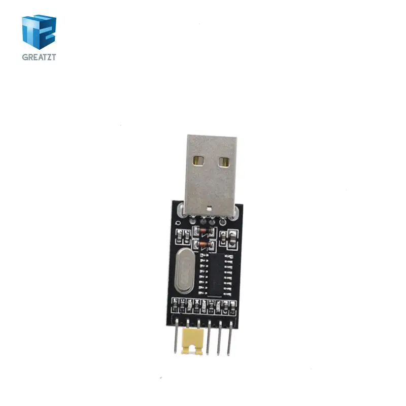 10pcs USB a TTL convertidor del módulo UART CH340G CH340 3.3 V 5V interruptor 2
