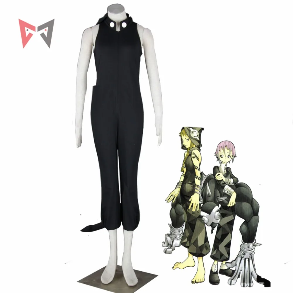 MMGG Halloween anime cosplay de Soul Eater cosplay Medusa traje de cosplay de magia gato vestido de traje de la bruja 2
