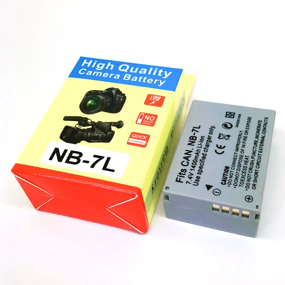 NB-7L NB7L NB 7L Batería Para Canon PowerShot G10 G11 G12 SX30 SX30IS de la BATERÍA 2