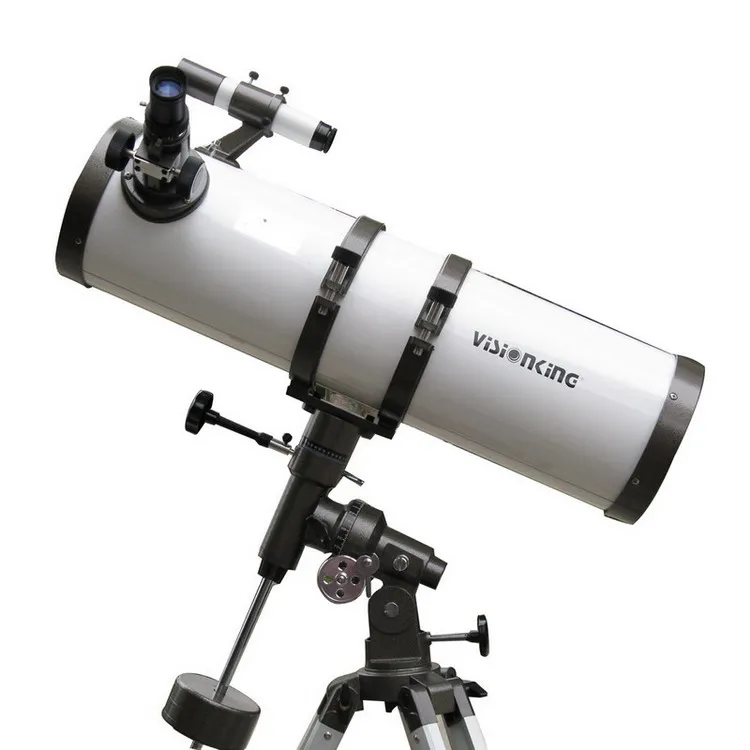 Visionking Reflexión 150750 un Telescopio Astronómico de 5.9 Pulgadas 150X Monocular Estrella de Observación de la Luna Con Montura Ecuatorial Trípode 2
