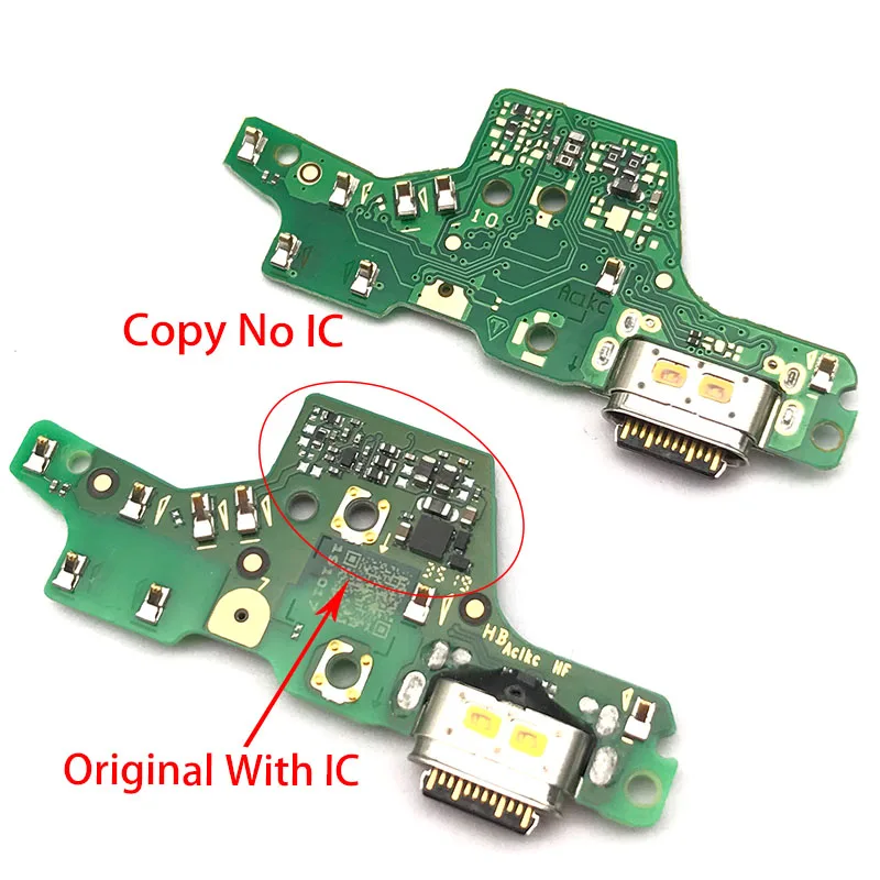 10Pcs/Lot, Conector para base Dock Cargador USB Puerto de Carga Flex Cable Para Motorola Moto G8 / G8 Play / G8 y Piezas de Repuesto 2