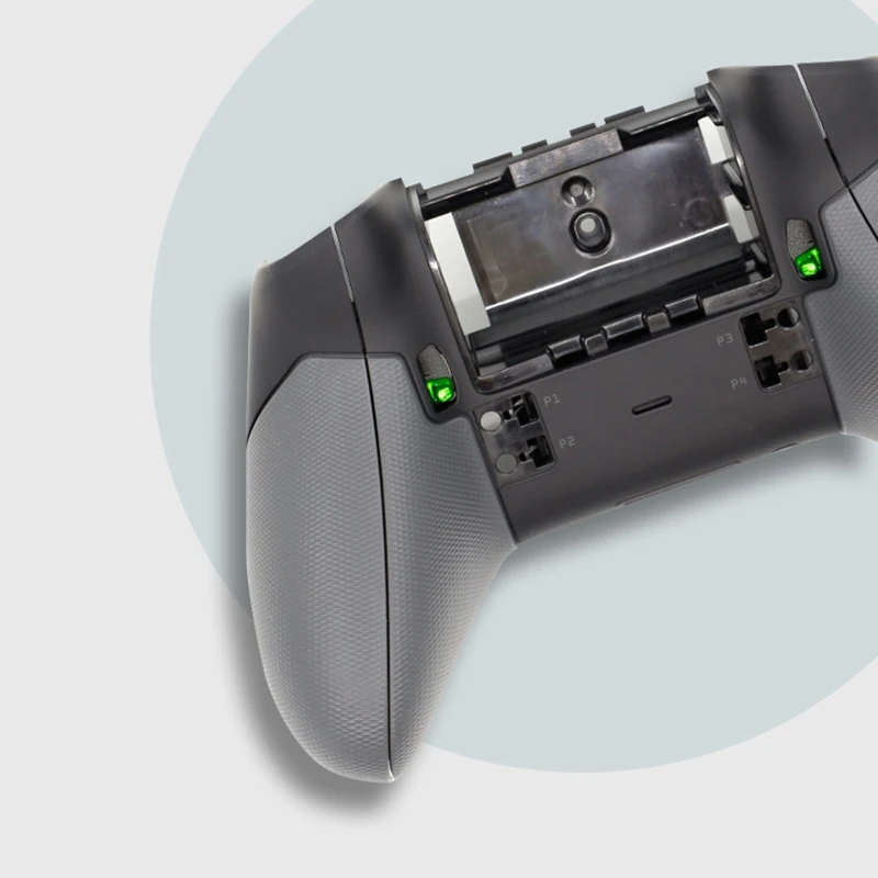 Piezas de repuesto Gamepad Controlador de Agarre de Goma Trasera Asas para Xbox Elite Controlador de Agarre 2