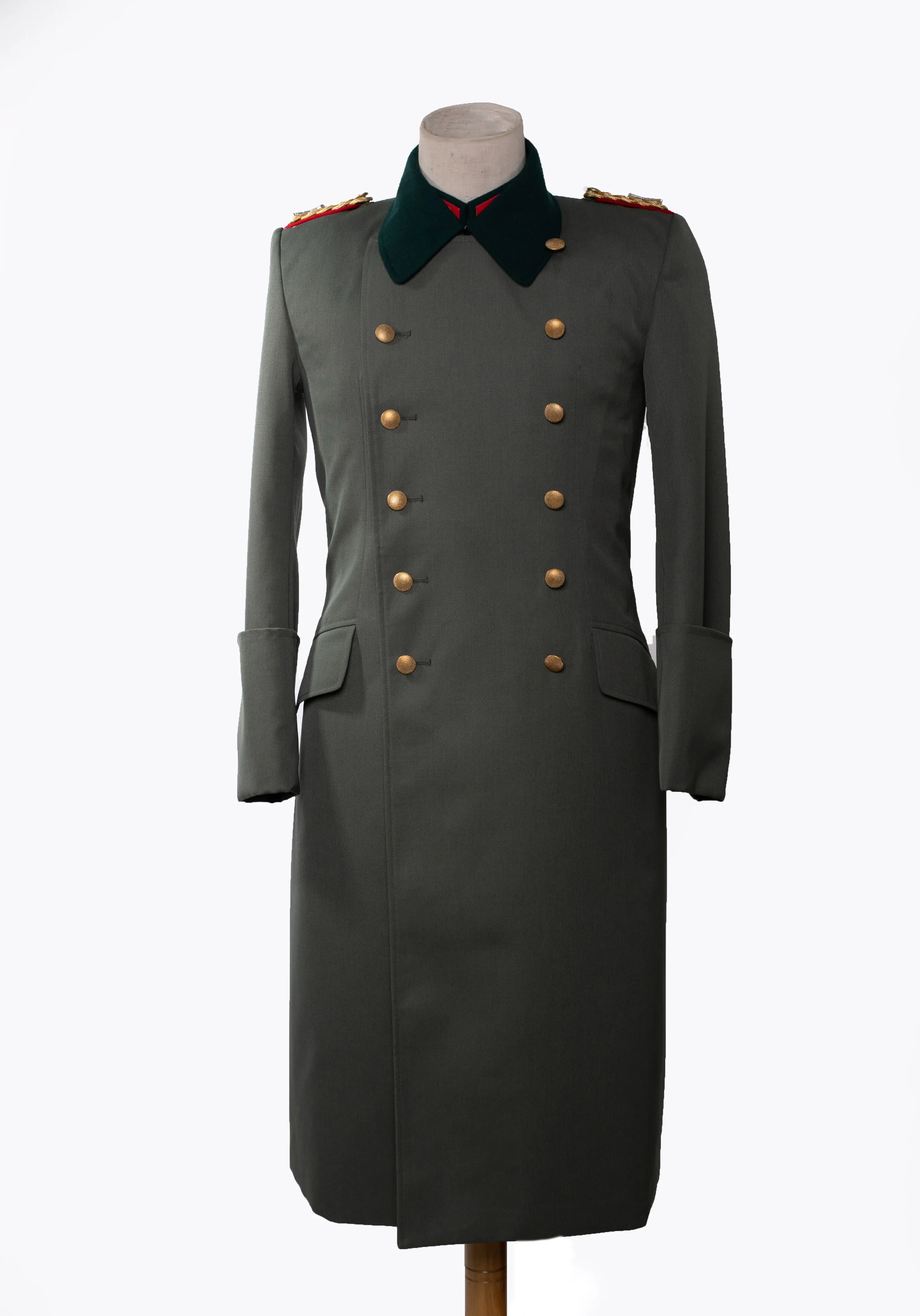WW2 EMD,M36 Heer General de Gabardina Greatcoat 2