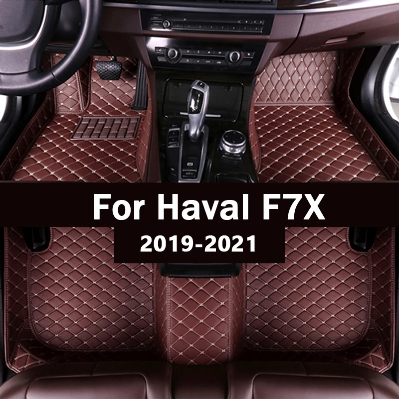 Coche alfombras de piso para haval F7X 2019 2020 2021 Custom auto Almohadillas de las patas de automóviles 2