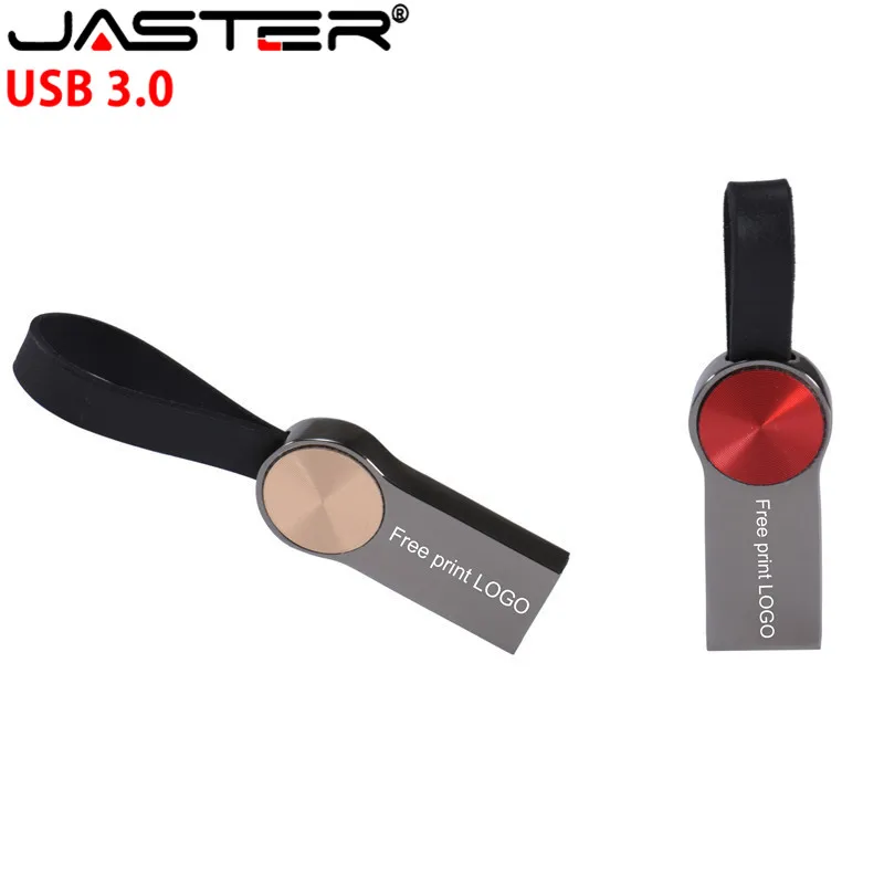JASTER Flash USB 3.0 Unidades de la Moda de Alta Velocidad 32GB 64GB 128GB de Metal Impermeable Usb Stick Pen Drive envío Gratis el logotipo del cliente 2