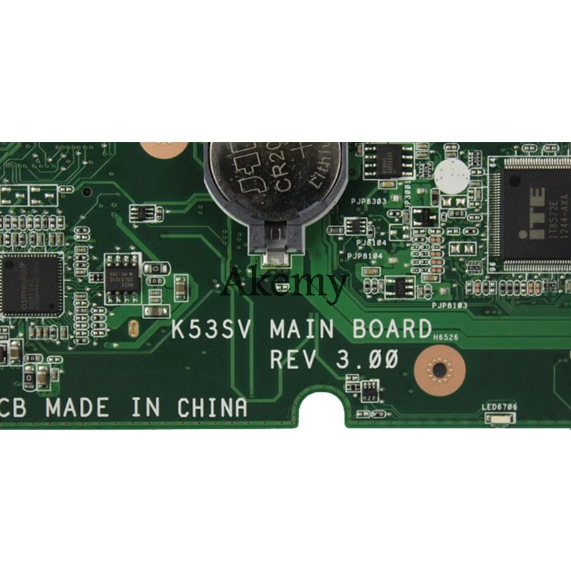 AK K53SV de la placa base del ordenador Portátil para ASUS K53SM K53SC K53S K53SJ P53SJ A53SJ de la Prueba original de la placa base 3.0/3.1 GT540M-1GB 2