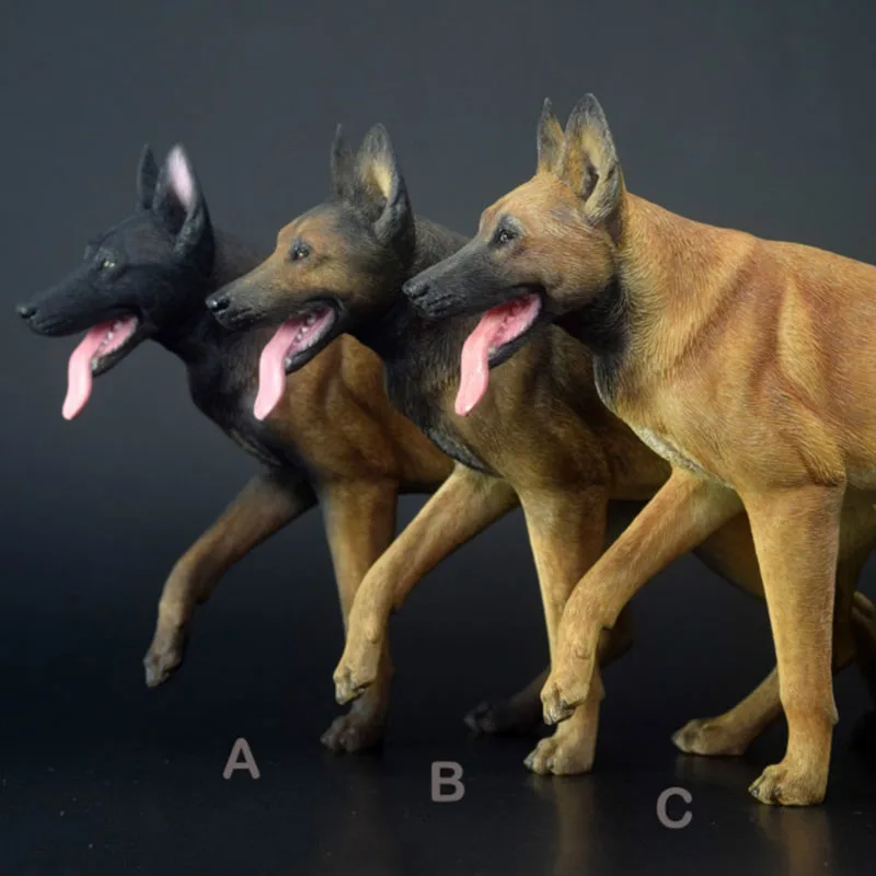 El señor Z Escala 1/6 de Simulación de Animales de la policía de perro de Mascota Malinois Modelo de un perro de Juguete de Modelo de Muñeca F 12