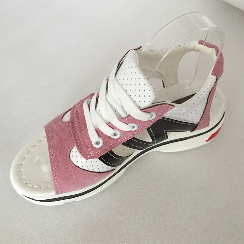2019 Sandalias de Plataforma de las Mujeres de Verano Sport Casual Sandalias Transpirable Zapatos de las Señoras de la Plataforma de Zapatillas Cuñas de las Mujeres femme 2
