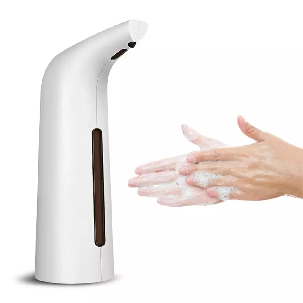 UNTIOR Baño Automático Dispensador de Jabón Líquido Casa Touchless Desinfectante de la Mano de la Botella de Cocina Inteligente Sensor de Dispensador de Jabón Blanco 2