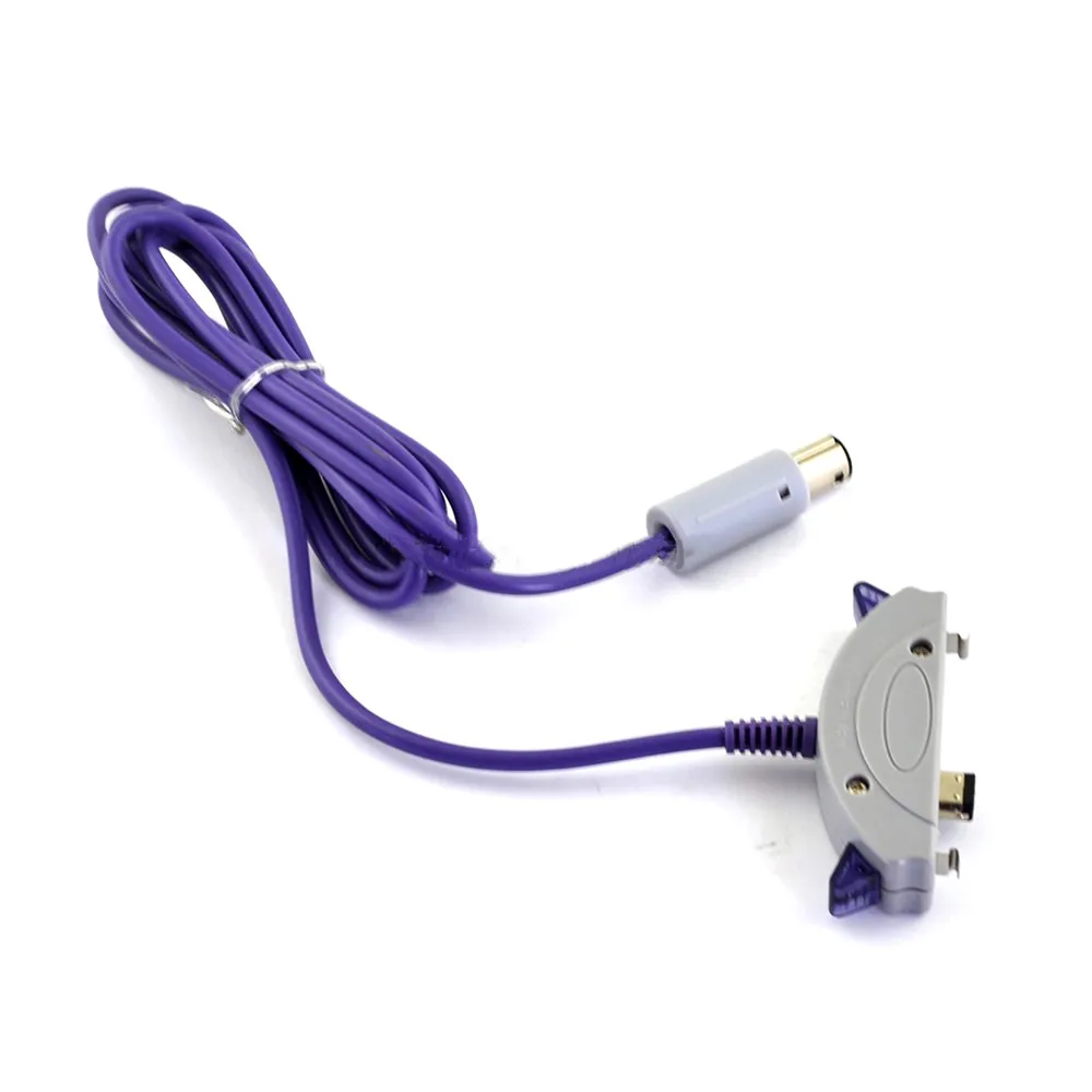 1.8 m Game Link Cable Adaptador para Diferentes GC para GBA para GBA-SP Intercambio de Datos por Cable 2