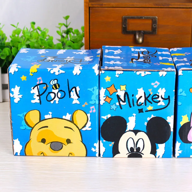 Disney 550 ml de Mickey Mouse de Cerámica Taza de Pareja Taza de Leche Tazas de Café Winnie The Pooh Tazas de Desayuno de Gran Capacidad en Tazas Con Cuchara 2