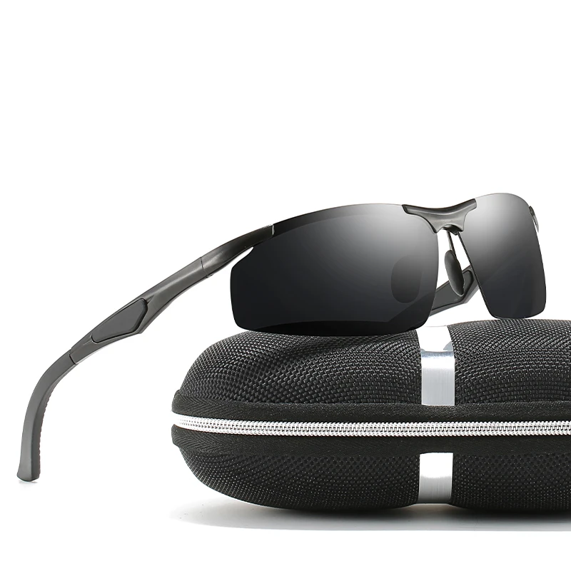 SC Nuevo de la Moda de Aluminio de Magnesio de los Hombres Gafas de sol de HD polarized Gafas de Sol de Conducción de los Deportes de la Pesca Gafas de Lentes De Sol De Mujer 2