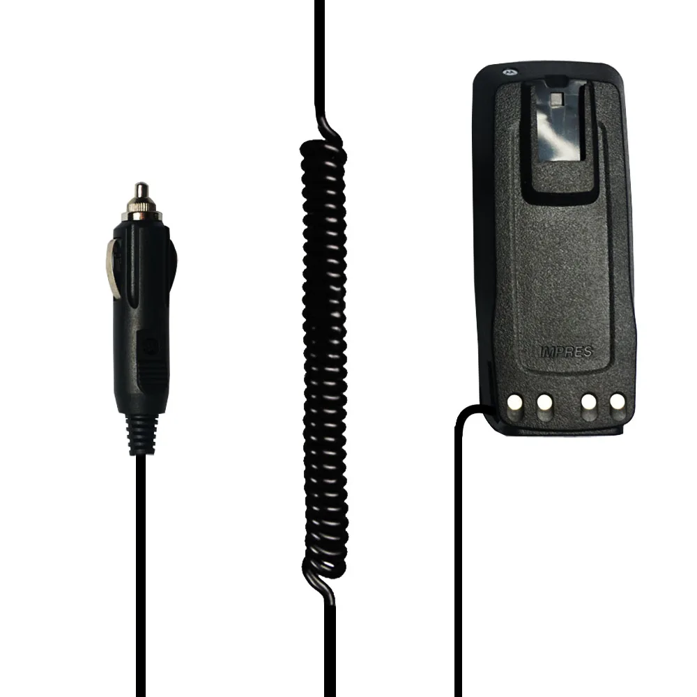 XQF XIR P8200 Cargador de Coche Eliminador de Batería Adaptador Para Radio Portátil para P8208 P8260 P8268 Walkie Talkie 2