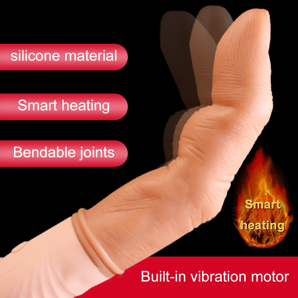 Punto G de la Simulación Dedo Vibrador Juguetes Sexuales para la Mujer Estimulador de Clítoris G-spot Massager Juguetes para Adultos Hembra Masturbador Vibrador 2