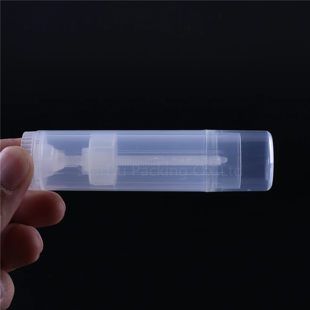 50pcs 15 g 15 ml Tubo de lápiz Labial Lip Balm Contenedores Vacíos Contenedores de Cosméticos Loción Recipiente de Pegamento en barra Clara de Viaje Botella 2