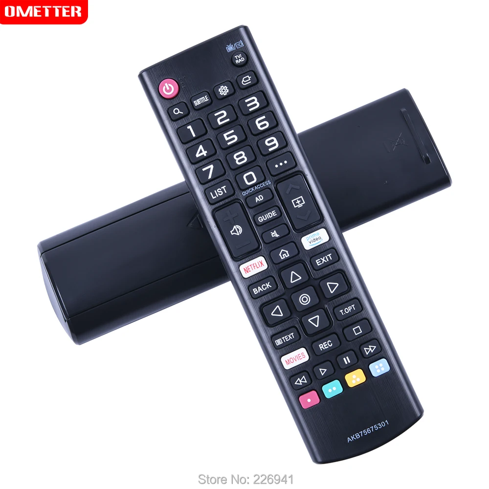 AKB75675301 remoto control remoto controlller uso Para LG TV 2019 Fernbedienung con netflix /Primer Aplicaciones de Vídeo 2