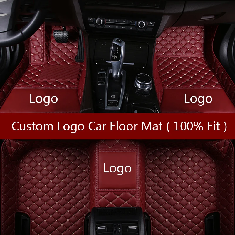 Flash mat Logotipo de coche alfombras de piso para Ford escort fiesta mondeo Enfoque Fiesta Borde Explorador de Tauro S-MAX F150 Everest mustang esteras 2