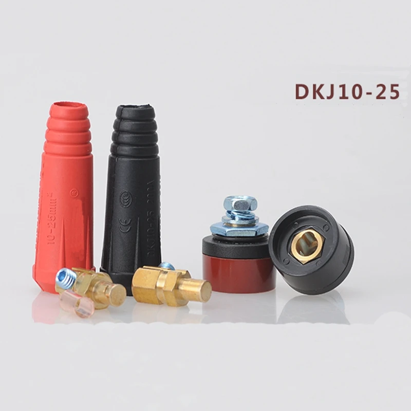 Soldador accesorios de cobre puro DKJ10-25 rápida enchufe y el zócalo conector de enchufe Europeo 2