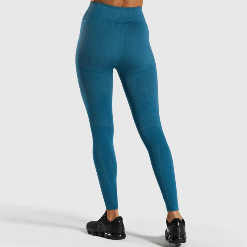Geo perfecta leggings para mujer de la aptitud de la yoga pantalones de alta esperar deporte legging de entrenamiento de jogging pantalones de mallas de deporte 2