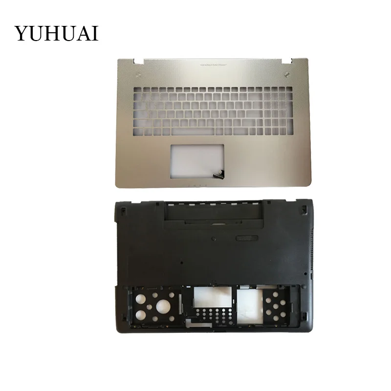 NUEVO Portátil de Shell Para ASUS N76 N76V N76S N76VM Reposamanos Superior/Inferior de la cubierta de la caja 2