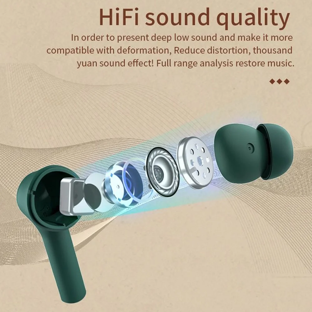 Zime J5 Bluetooth auriculares deporte Inalámbrico estéreo 3D Impermeable de control táctil auricular para el iphone xiaomi mejores Auriculares con micrófono 2