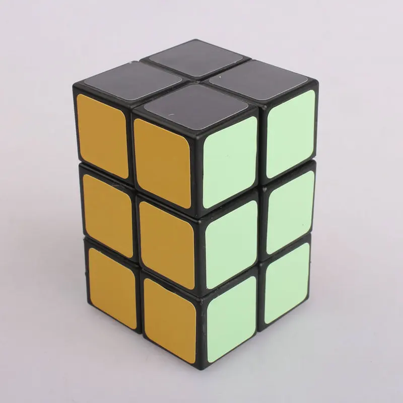 Xcube 223 Cubo Mágico Negro/Blanco de la etiqueta engomada de la Velocidad de Rompecabezas Fácil 322 Cubos Educativas Especiales de Juguete Para los Niños de los Adultos 2x2x3 2