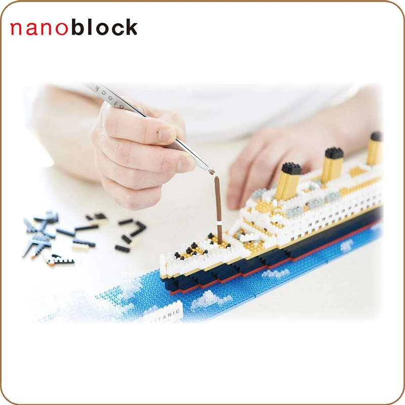 Kawada Nanoblock NB-019 Pinzas Nano Bloque de Micro-Construcción de gran Tamaño 2