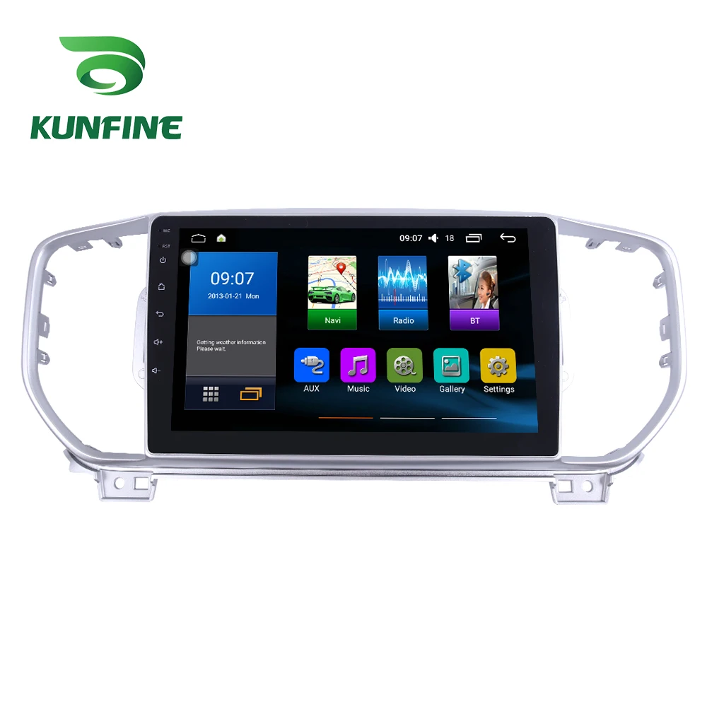 La Radio del coche Para KIA KX5 Sportage 2016-2018 Octa Core Android 10.0 Coche DVD GPS de Navegación Reproductor de Deckless Estéreo del Coche unidad central de wifi 2