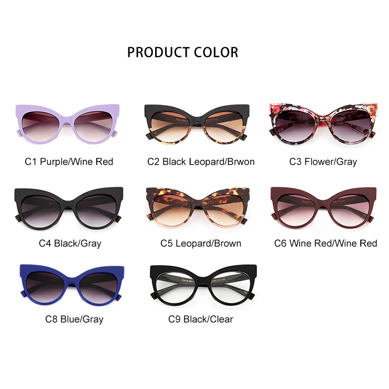 REAL de la CHICA de Gafas de sol de las Mujeres de Ojo de Gato del vintage de modis de la Marca del Diseñador de Moda UV400 Gafas de los Hombres Unisex Tonos oculos gótico ss089 2
