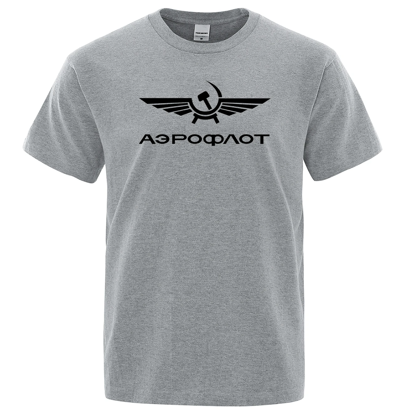 Aeroflot Aviación Russe Pilote Aeroespacial Aviateur Camiseta de Verano de Algodón de Manga Corta de la Moda Tops O-Cuello Elegante camisa de Hombre T 2
